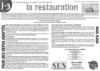 Elections CROUS - Les étudiants engagés avec le SEN - Syndicat des étudiants de Nantes - La restauration