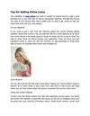 Tips for Getting Online Loans