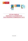 Etude sur l’emploi dans les services à la personne - bassin dieppois - 2012