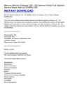 Mercury Mariner Outboard 135 _ 150 Optimax Direct Fuel Injection Service Repair Manual DOWNLOAD