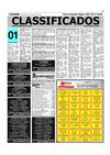 Classificados: Jornal A Razão Santa Maria - 29112012