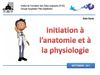 Initiation à l'anatomie - La cellule (2012)