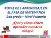 RUTAS DE L APRENDIZAJE