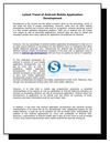 Latest Trend of Android Mobile Application Development