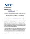  NEC DISPLAY SOLUTIONS LAUNCHES VUKUNET IN EUROPE WITH FIRST ADVERTISING CAMPAIGN DELIVERED THROUGH THE SYSTEM 