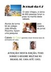 JORNAL DA 62-REGIME MILITAR NO BRASIL
