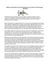 Mahon Enterprises Ltd. Push Businesses to Review Advertising Methods 