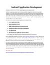 Android Application Development India