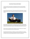 Tips On How To Overcome Panic Attacks