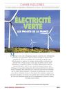 ÉLECTRICITÉ VERTE - LES PROJETS DE LA FRANCE