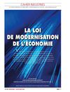 La loi de modernisation de l’économie