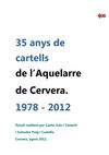 35 anys de cartells de l'Aquelarre de Cervera 1978-2012