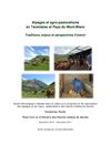 Alpages et agro-pastoralisme 2010 2011