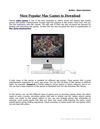 Most Popular Mac Games to Download
