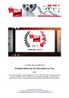 Le palmarès de la première édition du Vini film festival on Tntv