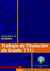 Guía para el Taller de Titulación de Grado
