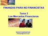 Los Mercados Financieros
