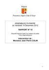 Discours de Jean-Pierre COLIN - Conseil Régional - Rapport n°15