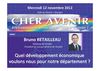 Réunion CHER AVENIR du 12 12 12