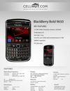 BlackBerry Bold 9650 GSM Cell Phone at cellhut