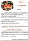 Lettre d'Urgence VIRLANIE