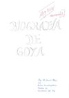 BIOGRAFÍA DE GOYA por Eva María García Pérez