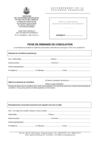 Fiche de demande de conciliation