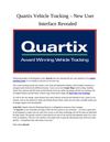 Quartix Vehicle Tracking – New User Interface Revealed
