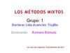 Método mixto de investigación