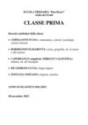 classe prima