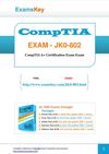 Free CompTIA JK0-802 Exam PDF | Examskey
