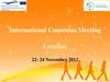 International Comenius Meeting - London Nov 2012