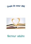 Coups de coeur adultes 2012