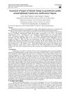 Assessment of impact of climatic change on groundwater quality around Igbokoda Coastal area, southwestern Nigeria.
