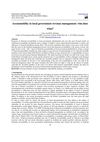 Accountability in local government revenue management