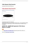 Video Squeeze Page Generator