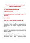 Un programme réactionnaire capitulationniste - Réfutation de la prétendue « nouvelle étape de paix et de...