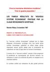 Les fameux résultats du "nouveau système économique" pratiqué par la clique révisionniste soviétique (Renmin...