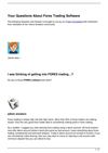 Your Questions About Forex Trading Software