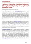 Actual Tasks on Agricultural Engineering