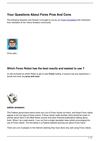 Your Questions About Forex Pros And Cons