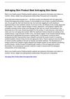 Anti-aging Skin Product Best Anti-aging Skin Items