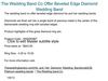 The Wedding Band Co Offer Beveled Edge Diamond Wedding Band