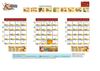 Menu cantine janvier 2013