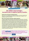 Passion des chevaux dans le Magazine Cavalière, le féminin du cheval : le métier de journaliste équestre