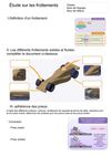 etude frottement
