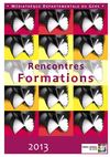 Formations de la médiathèque départementale du Gers en 2013