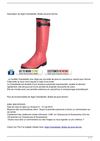 Aigle Chantebelle, Bottes de pluie femme