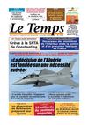 Le Temps d'Algérie Edition du Mardi 15 Janvier 2013