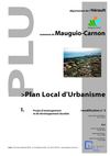 I-Projet d'Aménagement et de Développement 